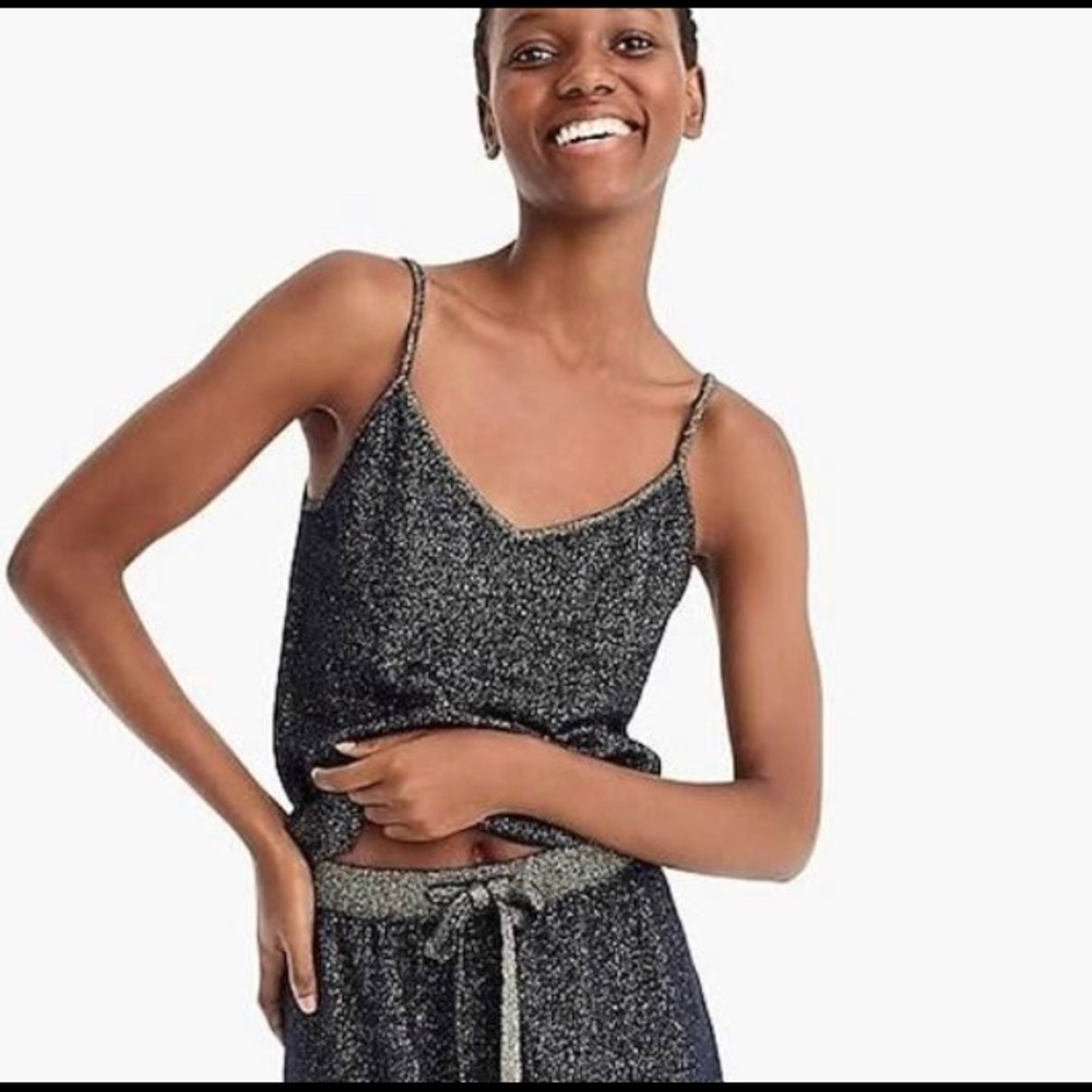 Demylee x j crew cashmere tank top
